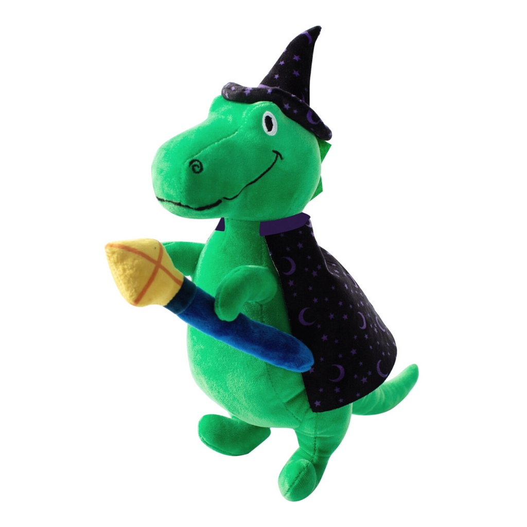 Green dinosaur dog sales toy