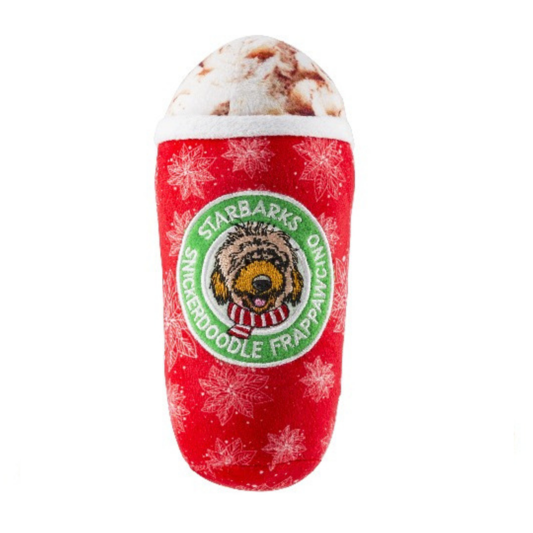 Starbarks Snickerdoodle Frappawcino Dog Toy - Coco & Pud