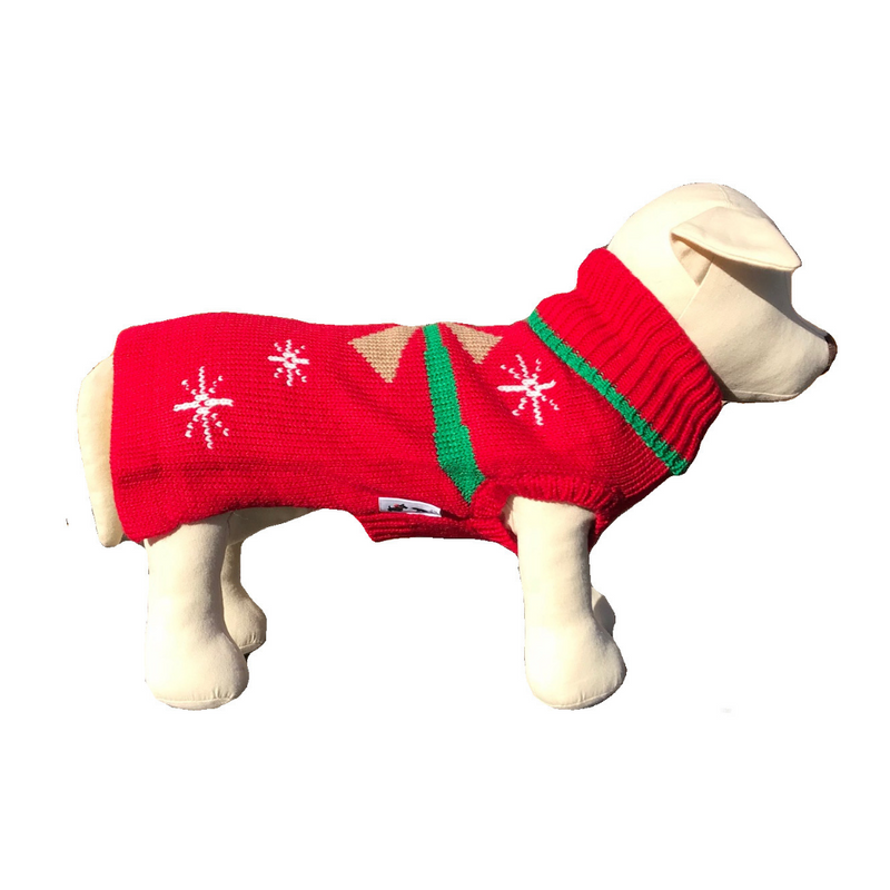 Coco & Pud Christmas Present Dog Sweater - Coco & Pud