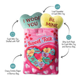 Coco & Pud Sweet Talk plush dog Toy details- Fringe Studio