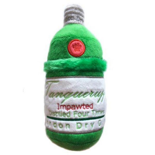 Tanqueruff Impawted Gin Dog Toy - Coco & Pud