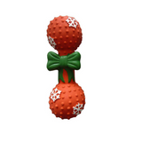 Christmas Dumbbell Dog Toy - Coco & Pud