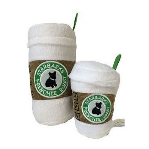Starbarks White Lid Dog Toy - Coco & Pud