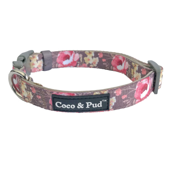 Coco & Pud Vintage Garden Dog Collar