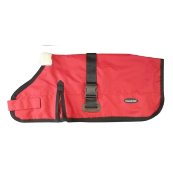 Waterproof Dog Coat 3008-B Red (For Big Dogs) - Coco & Pud