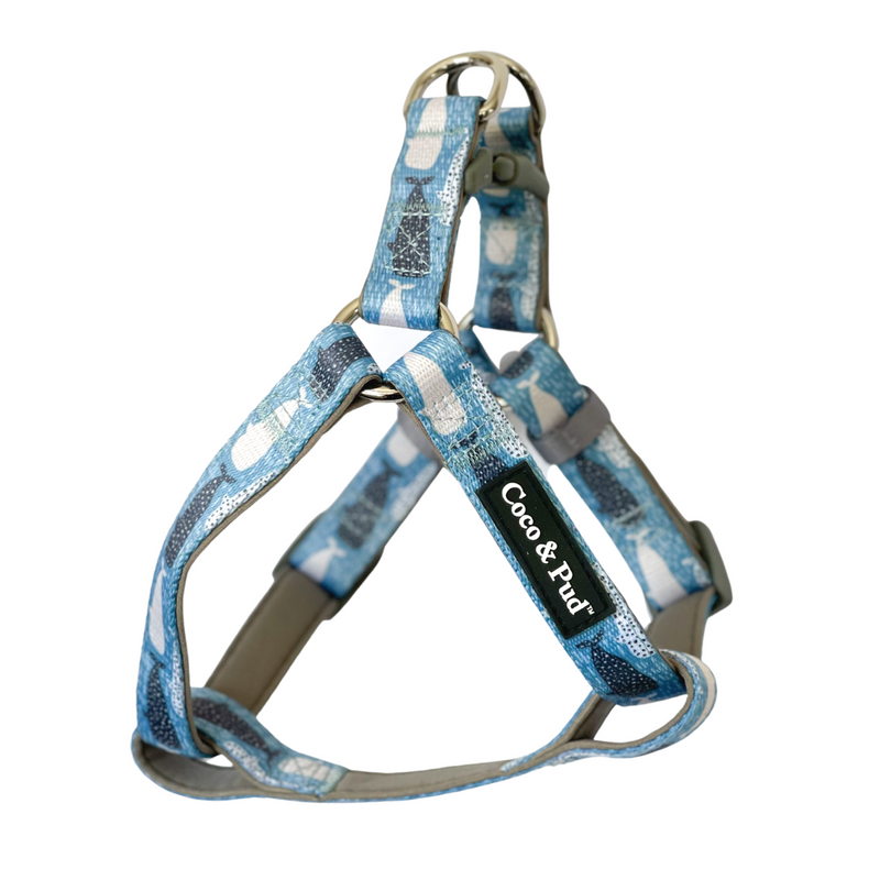 Coco & Pud Whale of a Time UniClip Lite Dog Harness