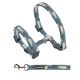 Coco & Pud Whale of a Time Cat Harness & Lead Set
