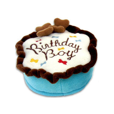 Birthday Cake Boy Dog Toy - Coco & Pud